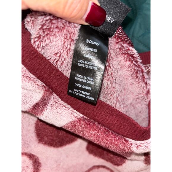 Disney large fleece pajamas excellent condition - Picture 13 of 13